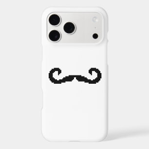 8 Bit Pixel Handlebar Moustache