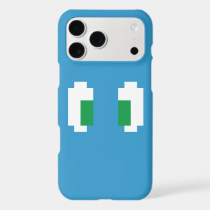 8 Bit Pixel Manga Green Eyes