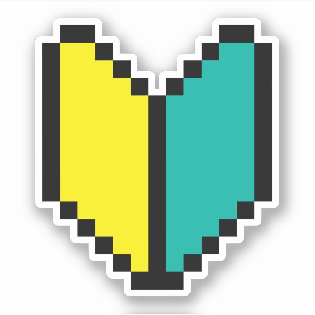 8 Bit Pixel Wakaba / Shoshinsha Mark (Front)