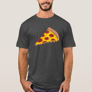 8-Bit Pizza Dark T-Shirt