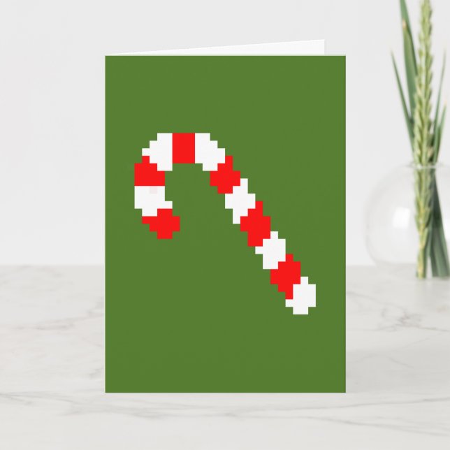8-bit Retro Christmas Card (Front)