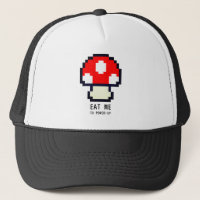 8-bit retro computer game - Magic Mushroom