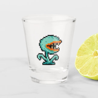 8-bit Retro Flytrap Shot Glass