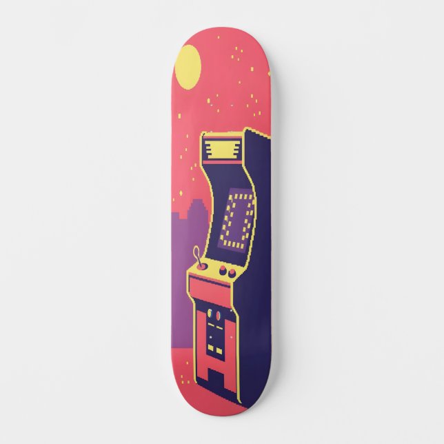 8-Bit Ride Edition 1 Skateboard (Front)