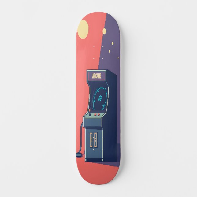 8-Bit Ride Edition 3 Skateboard (Front)