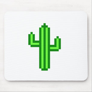 8-bit Saguaro Cactus Mouse Mat