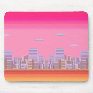8-bit Skyline Mouse Mat