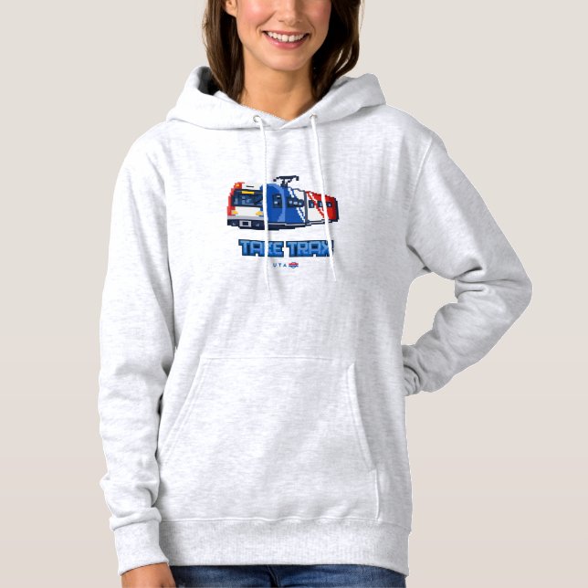 8-bit Take TRAX Hoodie (Front)