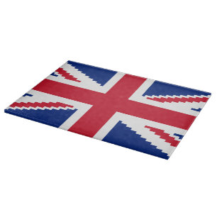 8 Bit Union Pixel Jack Cutting Board
