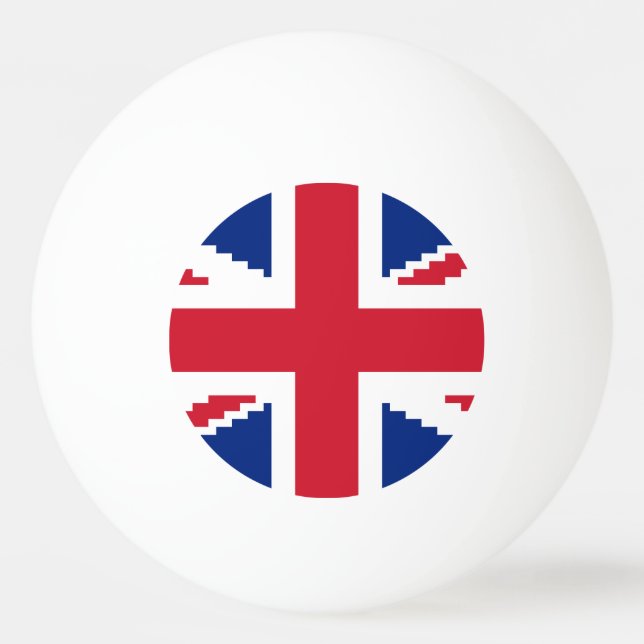 8 Bit Union Pixel Jack Ping Pong Ball (Front)