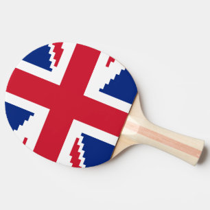 8 Bit Union Pixel Jack Ping Pong Paddle