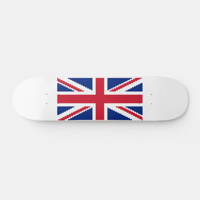 8 Bit Union Pixel Jack Skateboard (Horz)
