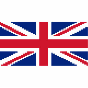 8 Bit Union Pixel Jack Standing Photo Sculpture