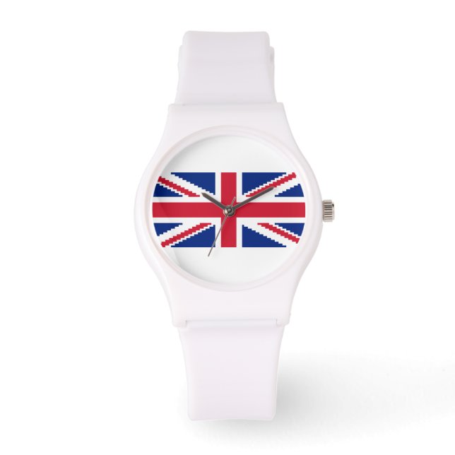 8 Bit Union Pixel Jack Watch (Front)