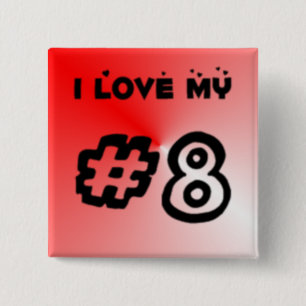 #8 Button Square