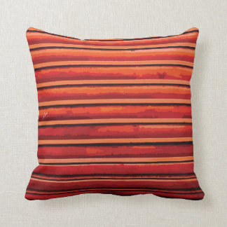 8 Colors - Red - abstract design on a Cushion