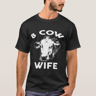 8 Cow Wife Funny Mormon Lds Idea V2 T-Shirt