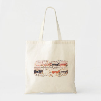 8 cows tote bag