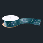 8 Crazy Nights Hanukkah Ribbon Satin Ribbon<br><div class="desc">8 Crazy Nights Hanukkah Ribbon</div>