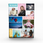 8 Custom Family Photo Collage Personalised Block