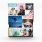 8 Custom Family Photo Collage Personalised Block