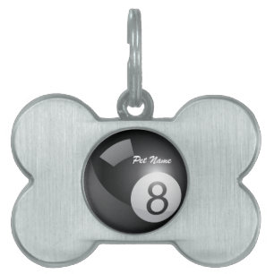 8 Eight Ball Pet Name Template Pet Tag