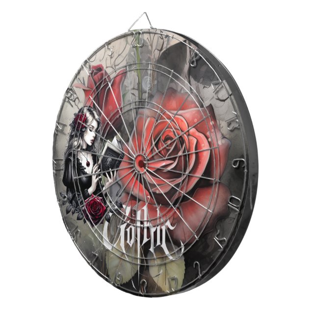 #8 Gothic Fun  Dartboard (Front Right)