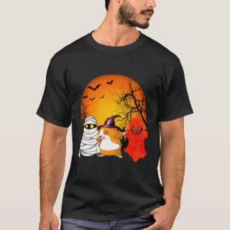 8 Guinea Pig Halloween Pumpkin T-Shirt
