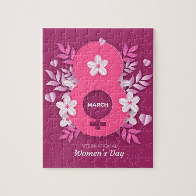8 March - International Women's Day Jigsaw Puzzle (Vertical)