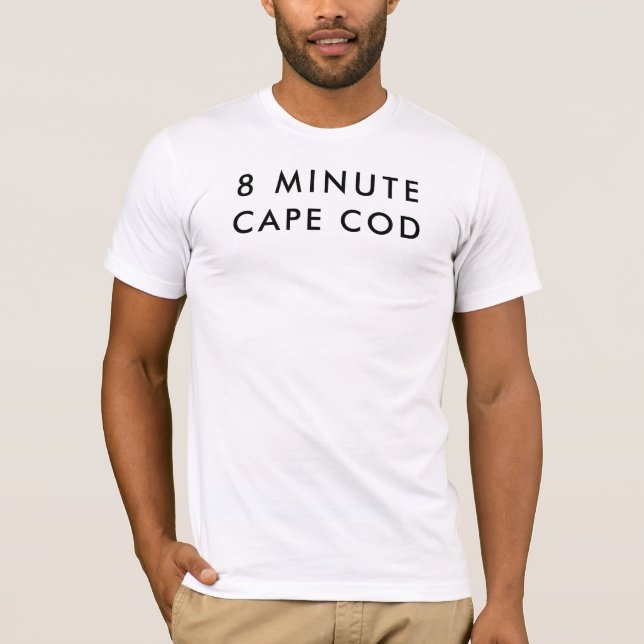 8 Minute Cape Cod T-shirt inspired by Time Crisis (Front)