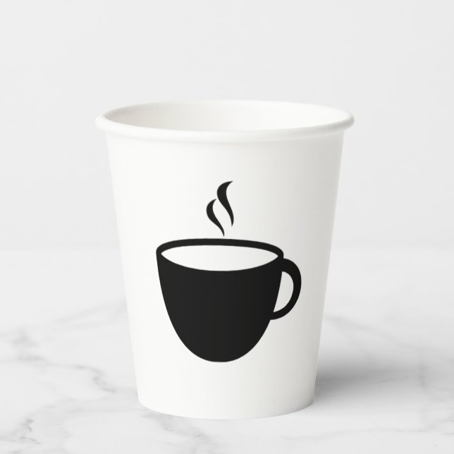 8 oz paper cup (Front)