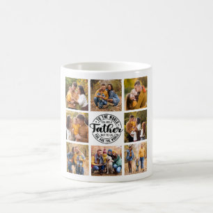 8 Photo Collage All Occasion World's Best Father Coffee Mug