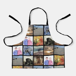 8 Photo Collage Full Colour Keepsake Gift Kids Apron