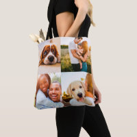 8 Photo Double Sided Edge Print Shop Carry Bag