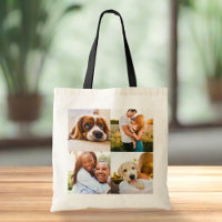 8 Photo Double Sided Template Shop Carry Bag