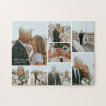 8-Photo Gallery Custom Caption Personalised Puzzle<br><div class="desc">Photo gifts make the best gifts! Easily personalised with your text and/or photo(s) for a custom look. Designed by Berry Berry Sweet. View more designs at www.berryberrysweet.com</div>
