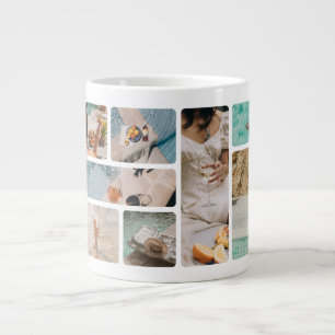 8 Photo Grid Mug Personalised Picture Mug Gift
