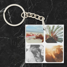 8 Photo Template Double Sided Grid Rounded White