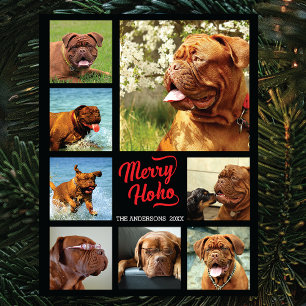 8 Picture Family Photo ✨  Christmas Collage Custom Jigsaw Puzzle