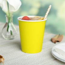 8-Piece Solid Colour Paper Cup Set for Birthday 