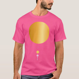 8 Planets Solar System Astronomy T-Shirt