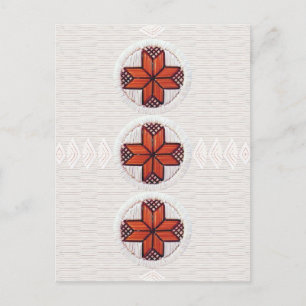 8 Pointed Star Postcard