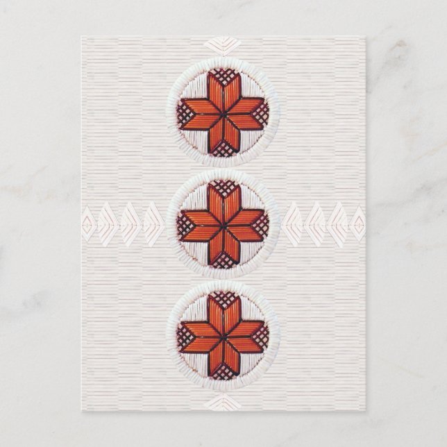 8 Pointed Star Postcard (Front)