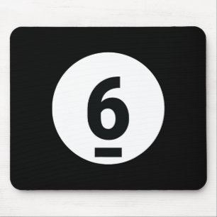 8 Pool Ball 6 Billiards Costume Halloween Group Ma Mouse Mat