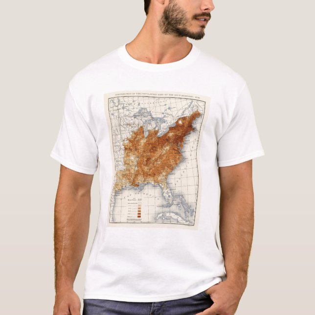 8 Population 1850 T-Shirt (Front)