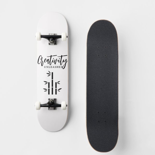  8" Skateboard Deck (Front)