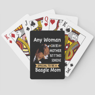 8 Special To Be A Beagle Mum Playing Cards