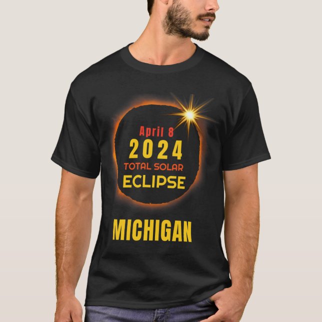 8 Total 2024 Solar Eclipse 2024 040824  T-Shirt (Front)