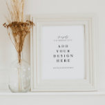 8"x10" Custom Signage Printing Poster<br><div class="desc">Simply upload your ready to print JPEG file here and Check out. To upload your JPEG file: 1. Click the blue colour “details” next to the “personalise this template”. 2. Click the “change” button. 3. Upload your JPEG file to the pop up window. custom sign, custom wedding sign, custom sign...</div>