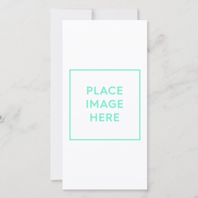 8" x 4" Flat Greeting Card (Front)